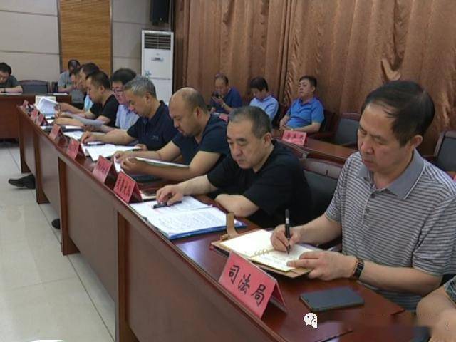 6月5日,侯马市召开人大代表,政协委员提案交办会,市委常委,常务副市长