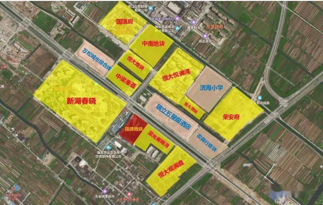 入温州第三宗地蓝光封顶楼面价配建夺瑞安滨海新区新地王