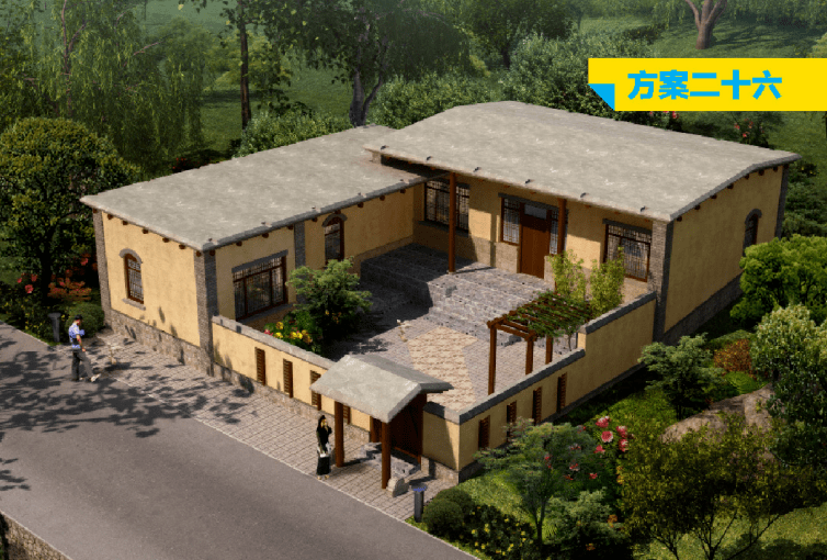 家在唐山农村的恭喜了你家房子可能变这样官方公布100套住房设计方案
