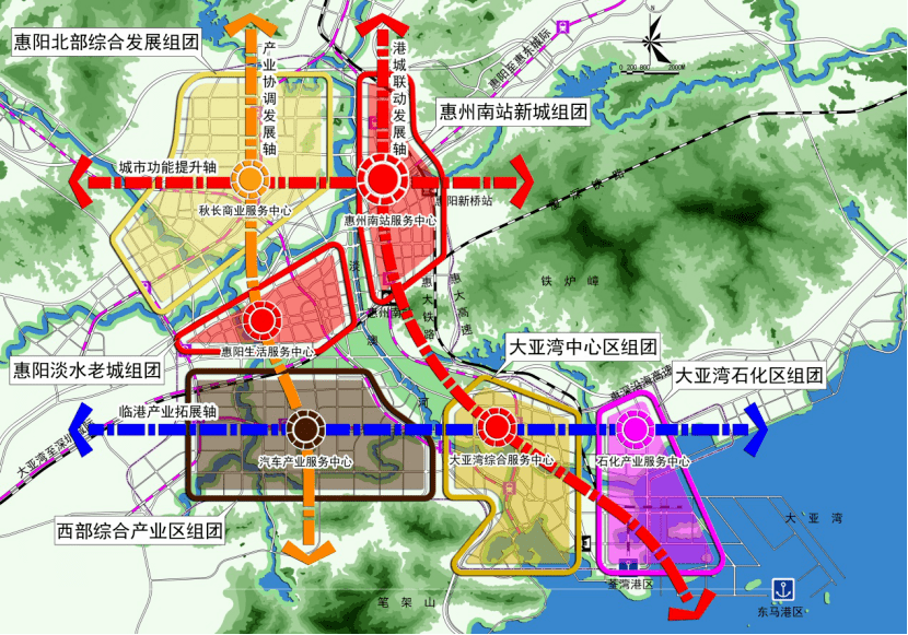 营造舒适宜人的产业园区环境,与惠州新材料产业园构建一体化发展新