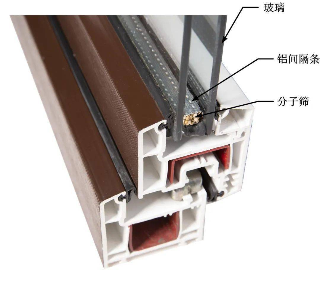 由低热导率材料组成,用于降低中空玻璃边部热传导的间隔条.