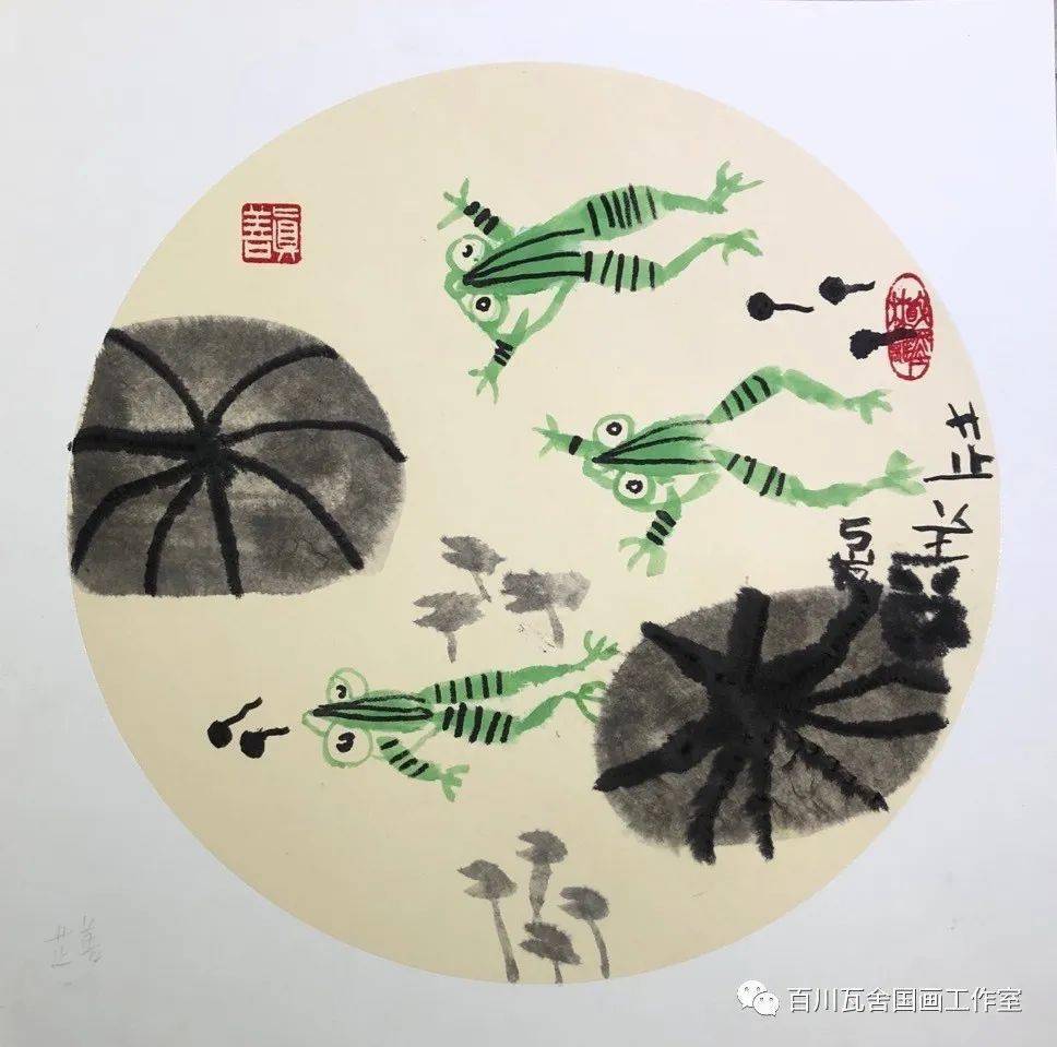 图博联动百川国画线上国画专题展览