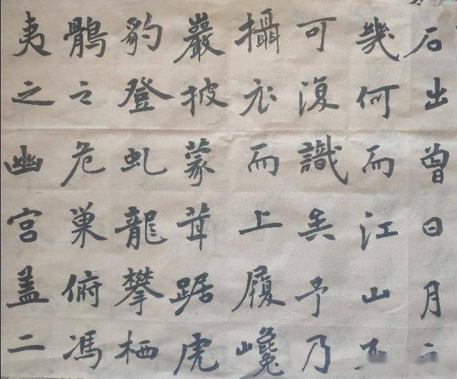 ついに再販開始！】 中国掛け軸？ 『前赤壁賦 漢詩文』 書家不詳 大作