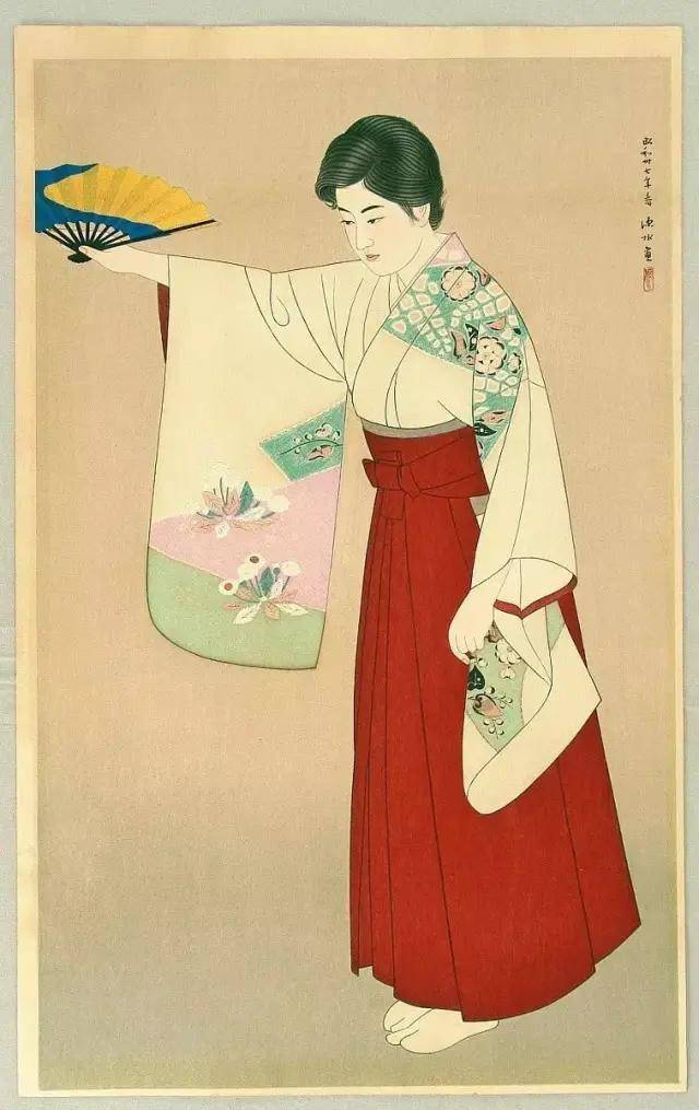 他笔下的美人图纯情似仙女,被评为日本"国宝级"画作!看完震撼