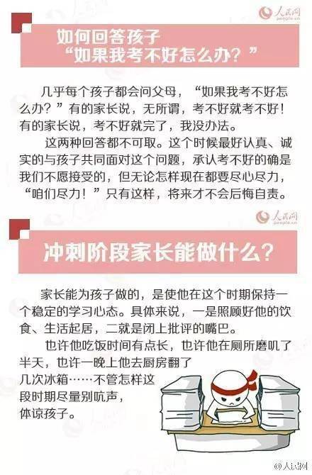 复习|【张中高考频道】@家长：人民日报高考冲刺指南！这些事要知道