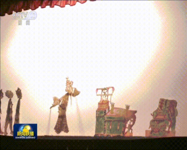 阆中王皮影亮相央视