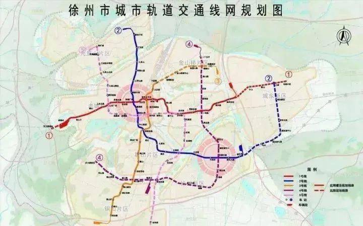 【刚刚确定】徐州轨道交通1号线至萧县全长13.5km,沿途设4座车站!