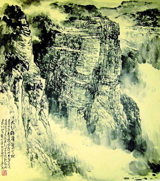 施云翔的山水画艺术