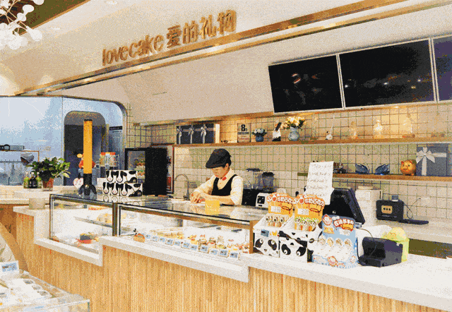 lovegift 爱礼作为  全国连锁品牌蛋糕店