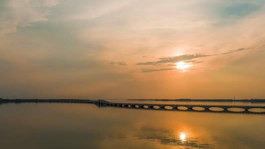 彩虹桥:在青浦,遇见"醉"美夕阳