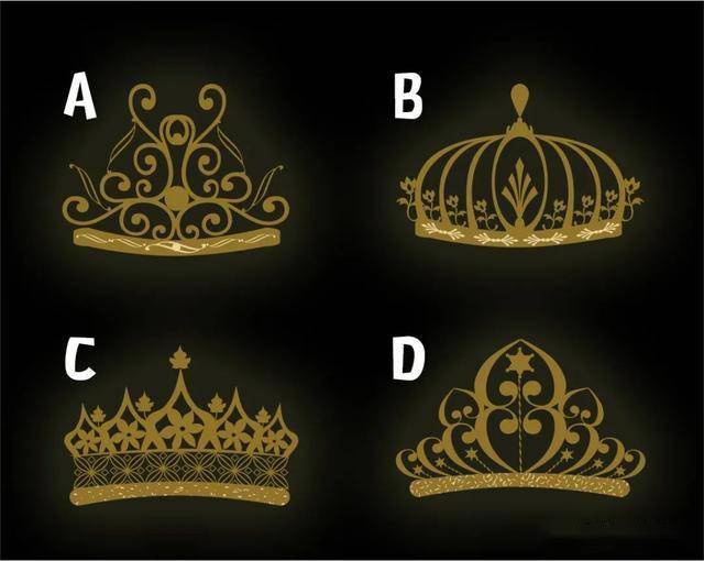「心理测试」来选一顶小皇冠吧!谁还不是个小公主了?
