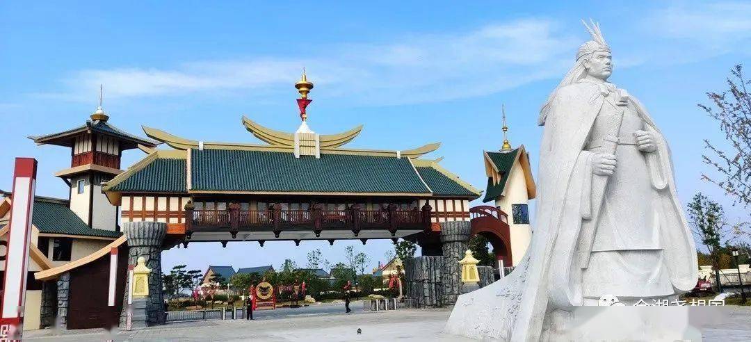 金湖尧想国:人间六月景色美,有花开,有清新.