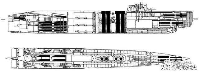 xxi型潜艇 v-1/2导弹 袖珍潜艇 16具鱼雷管=?