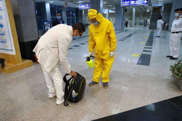 见闻|埃及：机场防疫措施见闻