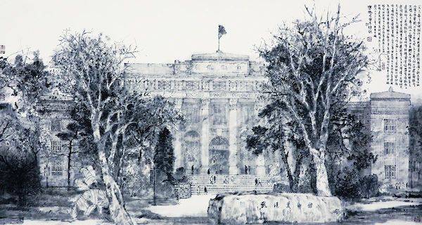 陈勇劲|武汉美术馆今恢复开放，看湖北艺术展馆里的《黄鹤楼雄姿》