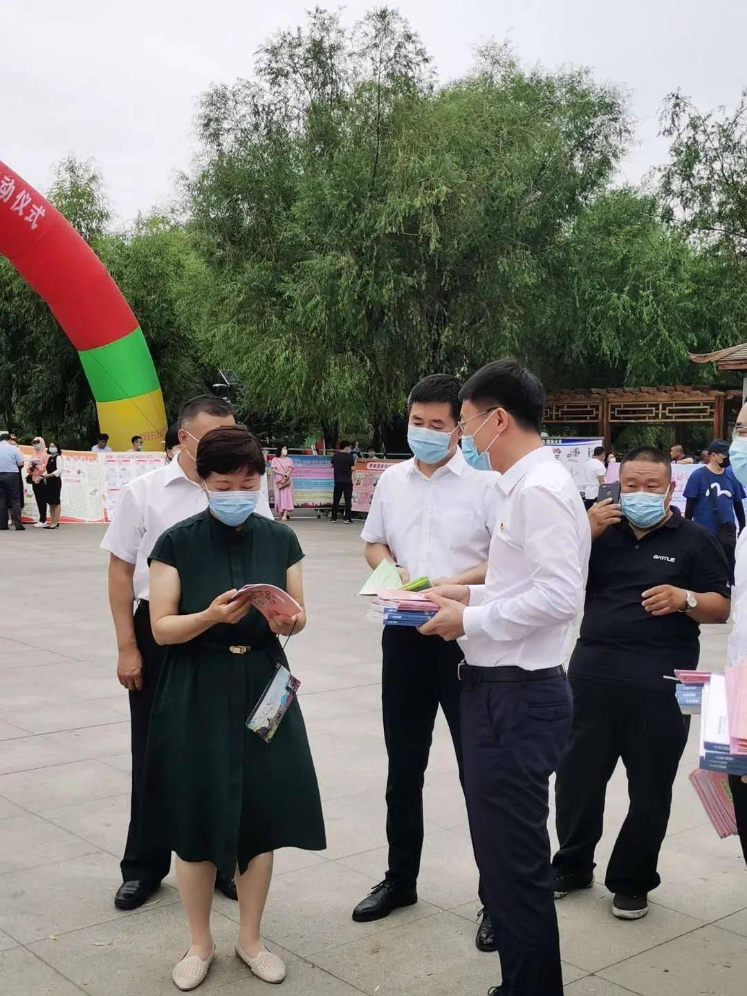 团市委参加铁岭市暨银州区市域社会治理现代化试点工作宣传月启动仪式
