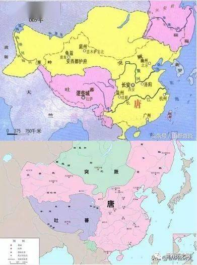 可以说唐朝时汉人统治时期国土面积最大的一次了.