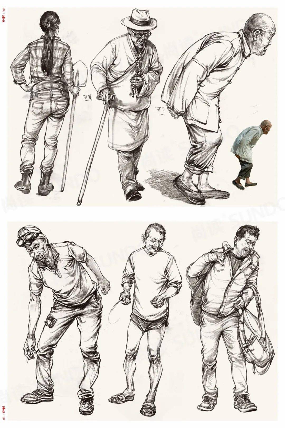 《王者出征-人物速写》在无数次推翻重画中,今天!他终于来啦!