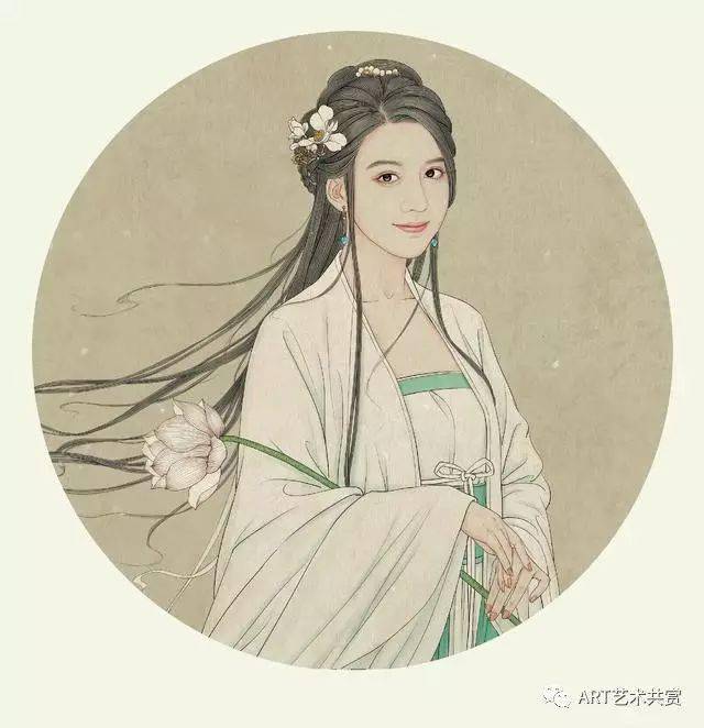素雅的古风工笔人物你绝对没见过