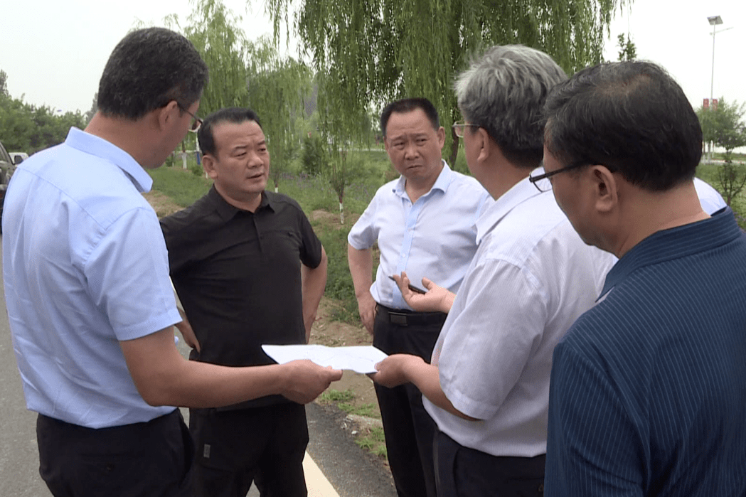 濮阳市副市长张连才到台前县调研黄河防汛工作