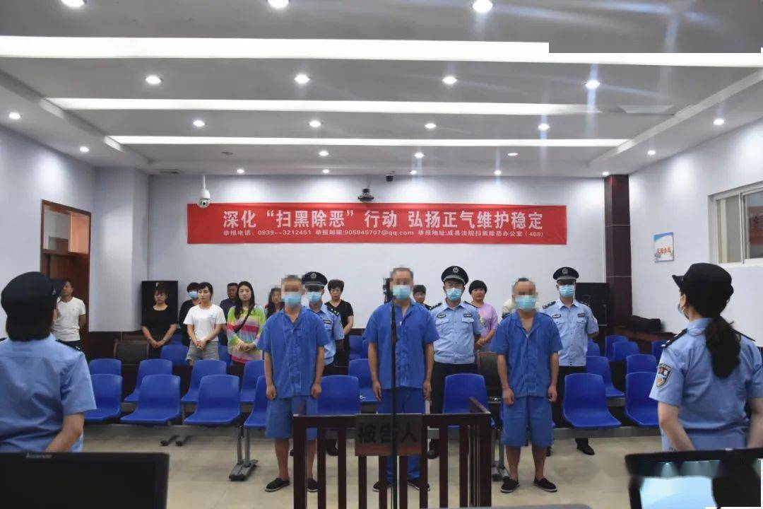 20人获刑!成县法院对两起涉恶案件集中宣判