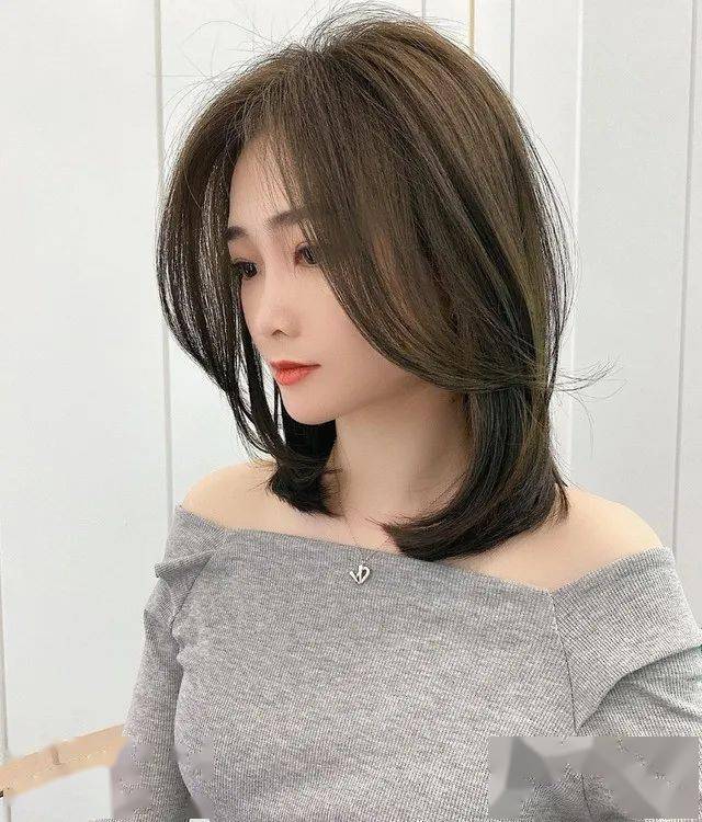 最美锁骨发,好看又瘦脸!
