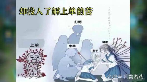 真的扎心了,图中的上单,用万箭穿心也不过如此吧?到底是谁那么残忍?