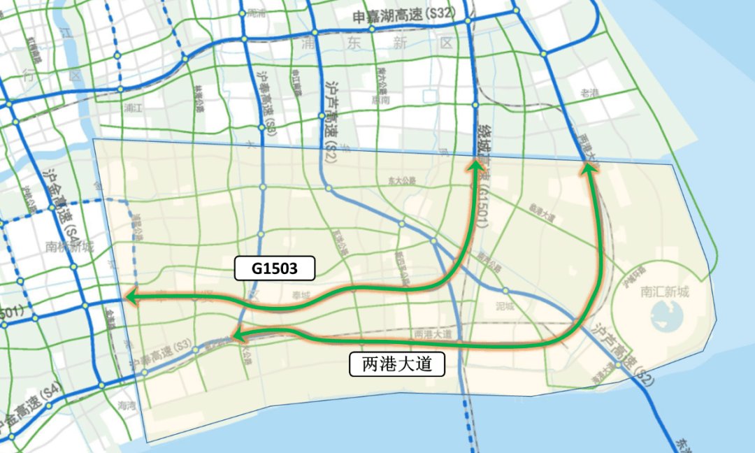 两港大道快速化工程开工!新片区至浦东机场仅需25分钟