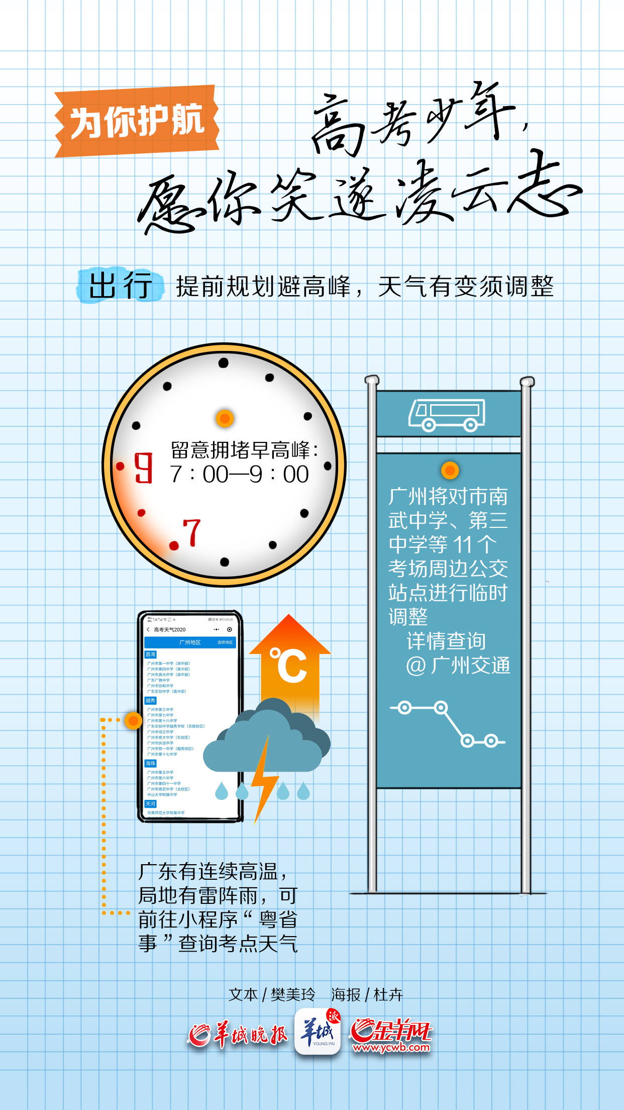 樊美玲|愿你笑遂凌云志！【海报】为你护航：高考少年