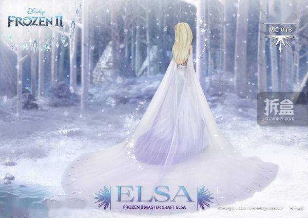 beast kingdom野兽王国 极匠系列 冰雪奇缘2 艾莎elsa