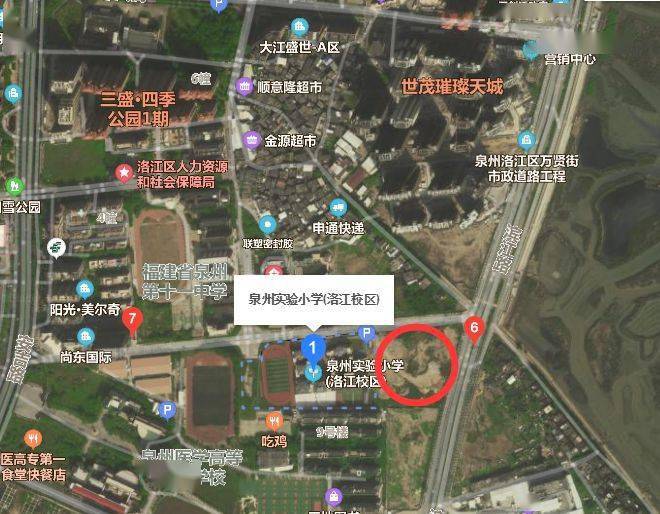 98亩!泉州市区一幅商住地即将出让!位置在