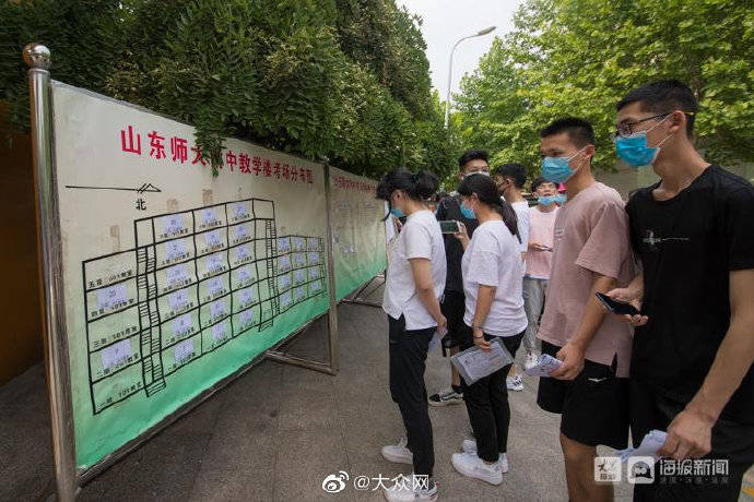 考点|探访济南高考考点：特殊时期进考场需经过这六步