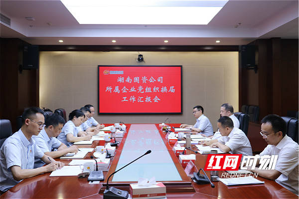 党委书记|凝心聚力谋发展 湖南国资公司所属四户企业完成党组织换届