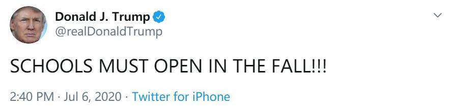 北美|北美观察丨美国大学“被逼”面授 学校复课沦为政治工具