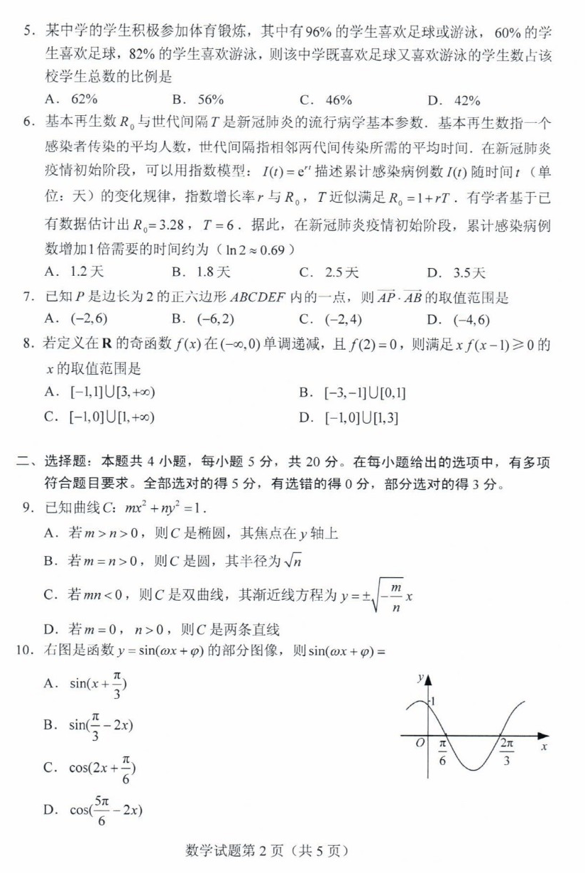 德语|2020山东高考试题和答案来了！！快来估分！