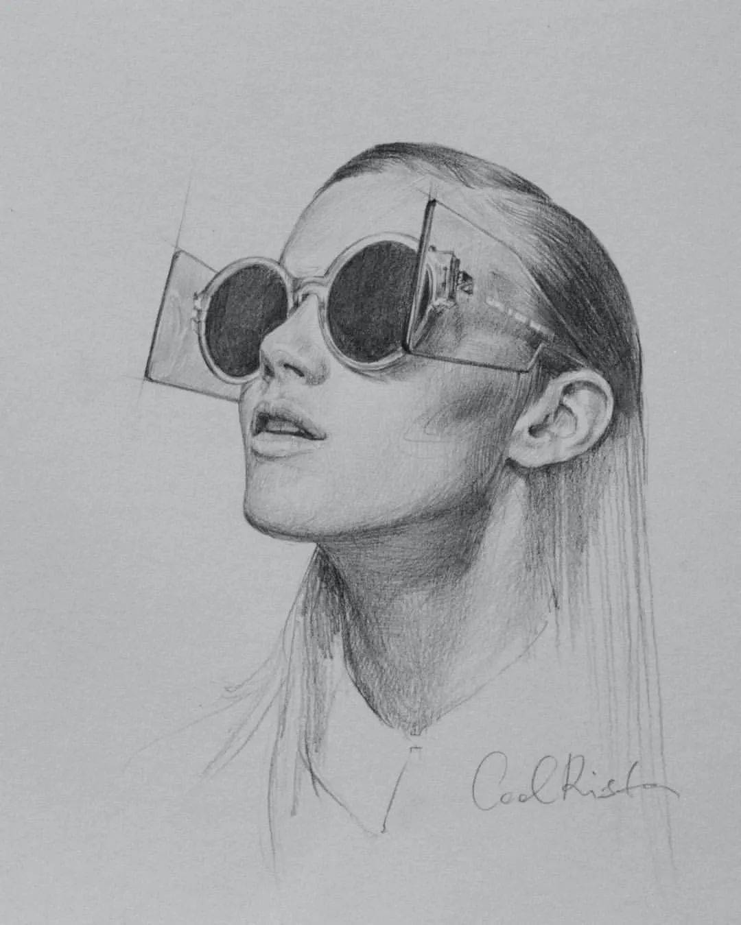 大神|时装画灵感|三庭五眼傻傻分不清楚?大神Nadia Coolrista超美步骤分享!