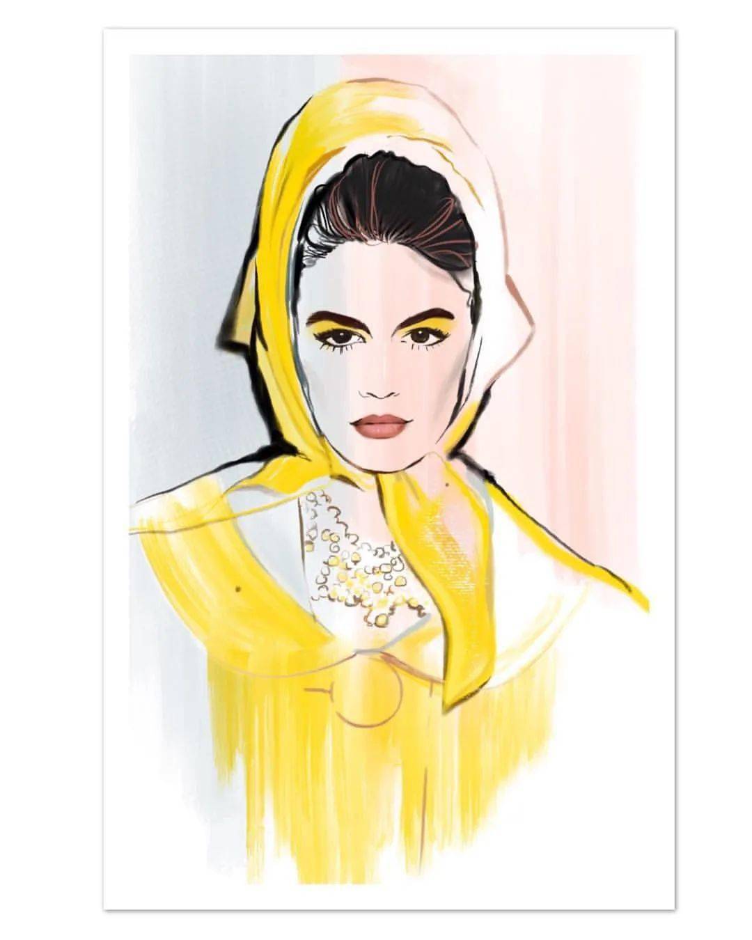 大神|时装画灵感|三庭五眼傻傻分不清楚?大神Nadia Coolrista超美步骤分享!