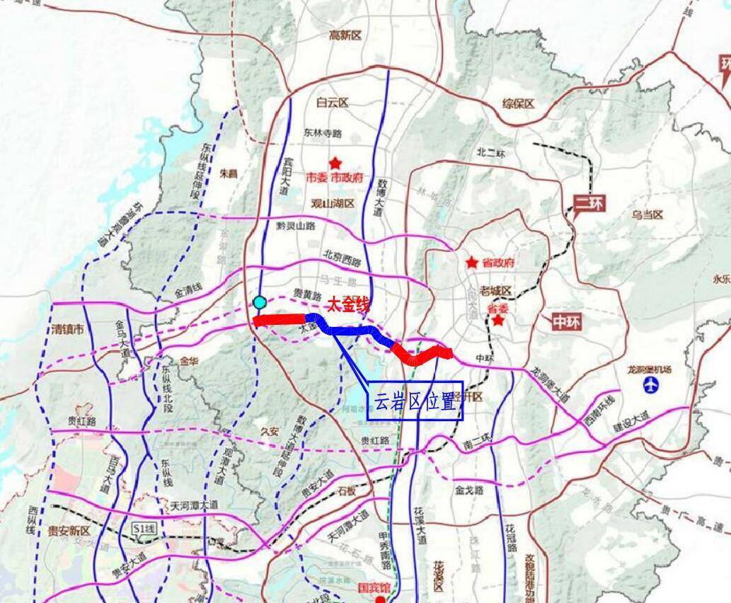 据悉,项目位于贵阳市云岩区太金线 ,招标范围包括云岩区三马片区"五