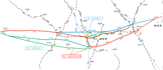 潍新高速铁路引入临沂铁路枢纽方案研究