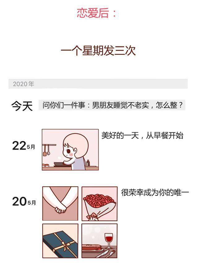 男女恋爱前后,这些事情要啪啪打脸了!(漫画)