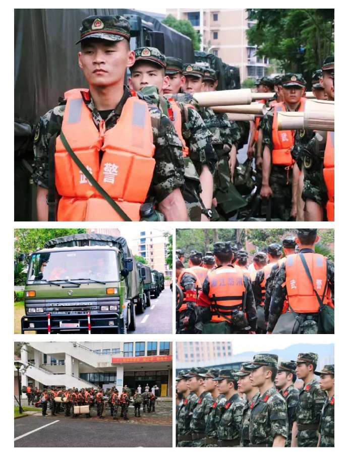 建德|又帅又暖！武警官兵离开建德之前，在学校留下了这些...