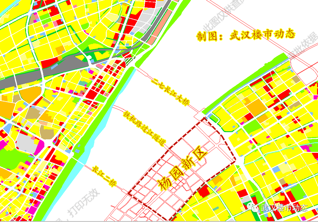 图来源于武汉市政规划一张图 6月19日 这就不奇怪了.