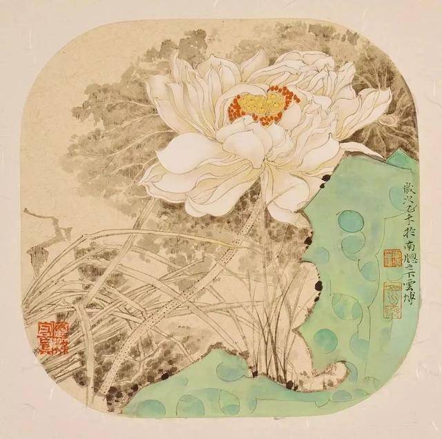 他的花鸟画用水墨写清新,以素净为高贵_刘云博