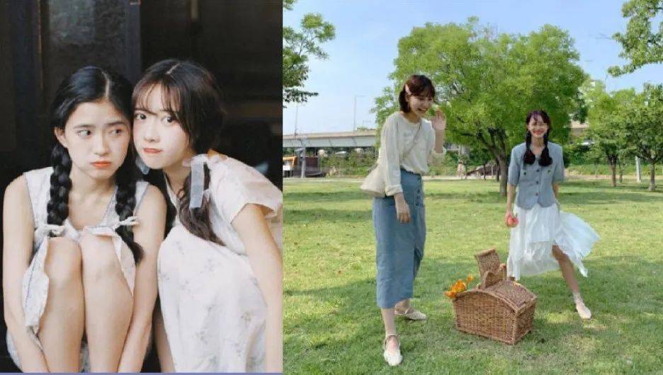 姿势|闺蜜照这样拍，比情侣照还甜！