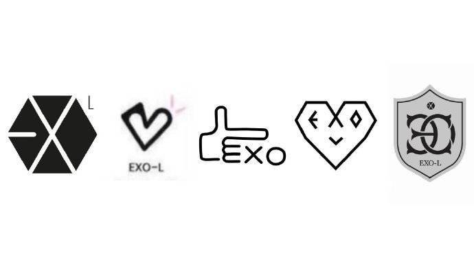 2014-2020,原来exo-l logo都有进化史了!_标志