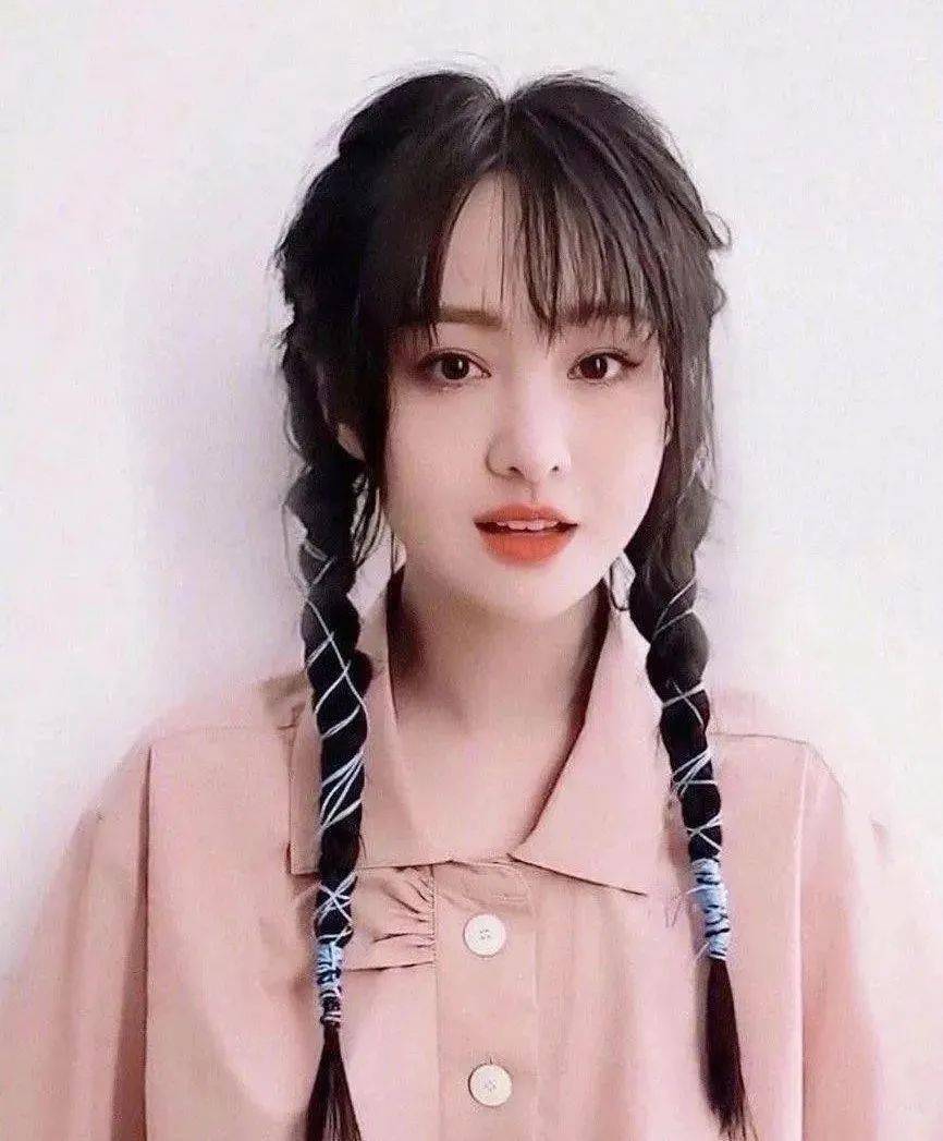 头发|又美又降温，幂姐的编发有点东西…