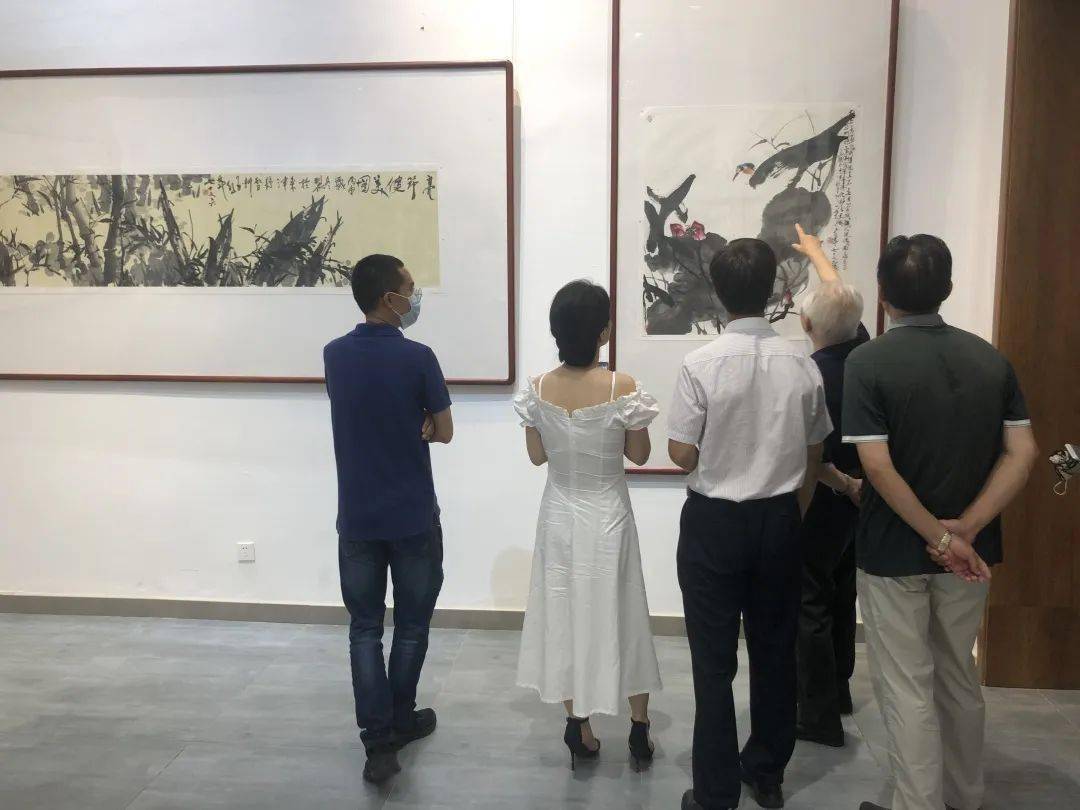 中国当代著名兰竹画家王烈先生80岁国画新作展在东营市美术馆隆重开幕