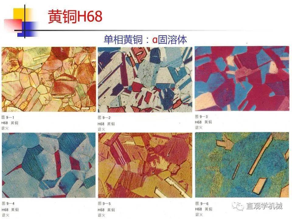 60张常用金属材料的彩色金相图谱拿走