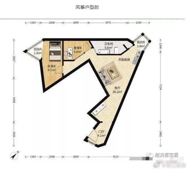 国内奇葩户型图鉴,令人哭笑不得!