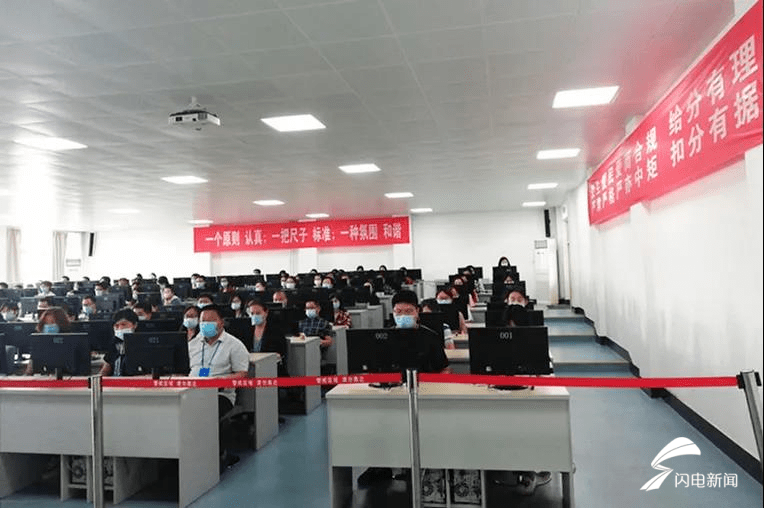 学考|背靠背双评、7月底公布成绩，济南市2020年学考阅卷现场来看下